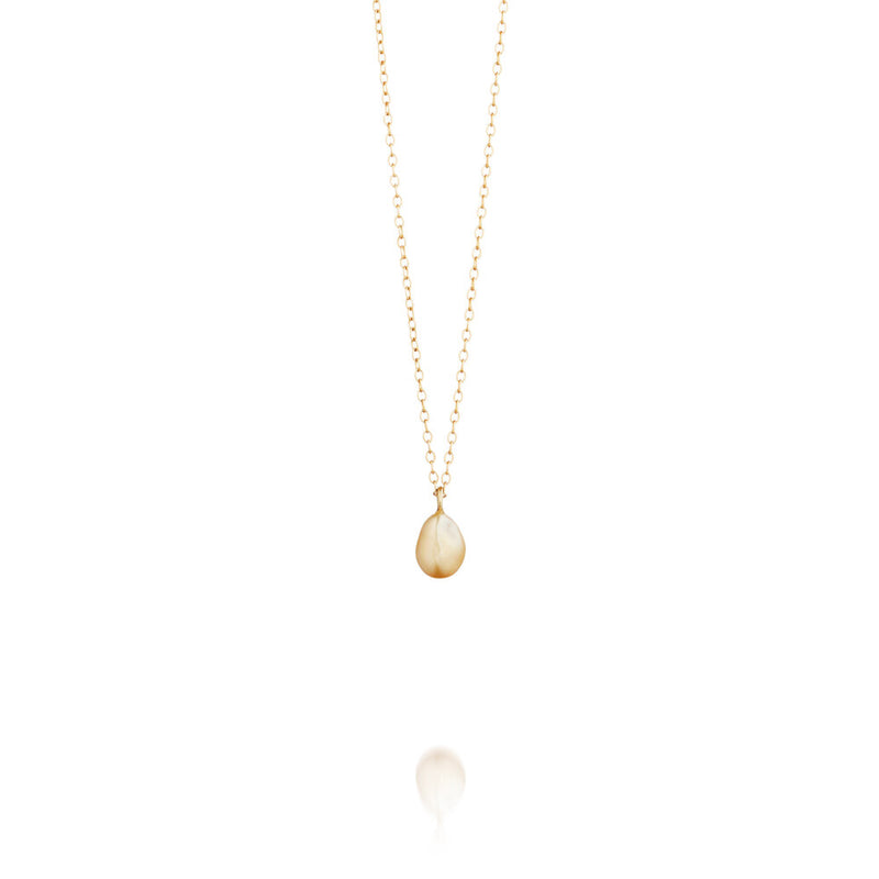 Keshi Pearl Gold Necklace